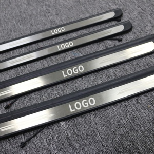 Protector de Umbral de Puerta de Coche con LED de Fábrica Kqd al por Mayor para Toyota Agya / Wigo 2012 en Adelante - Product Image 5