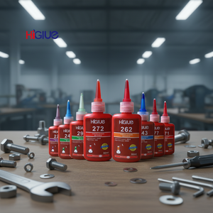 Colle de blocage permanente verte haute résistance 10 ml 50 ml pour écrous et boulons - Product Image 1