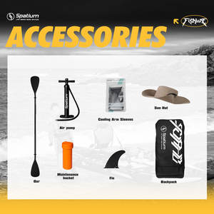 Spatium accepte les commandes OEM et ODM : Planche de pêche à pagaie, kayak de pêche gonflable sûr et stable pour la pêche dans les canaux et les rivières lentes - Product Image 5