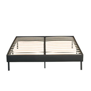 Camas home estofadas quadro do ferro do preço grossista com pés do metal - Product Image 2