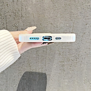 เคส TPU ลายการ์ตูนสำหรับผู้หญิงเคสโทรศัพท์มือถือ IMD ลายการ์ตูนน่ารักสำหรับ iPhone 11 12 13 14 15 16 17 PRO MAX - Product Image 5