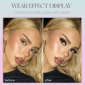 Sulv 60D 80D tự nhiên Fluffy Lash cụm Kit DIY phân đoạn lông mi cụm Lash khay nhãn hiệu riêng - Product Image 4