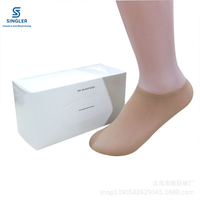 Chaussettes jetables pour femme, à usage unique, pour le bowling, en boîte, prix de gros usine