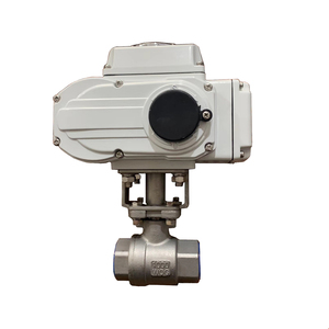 Venta al por mayor: Válvula de bola de acero inoxidable 304 DN80 de 2 piezas y 24 VCC con actuador para control de agua - Product Image 3