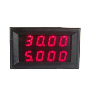 High precision 500A DC0-200V Digital LED Voltmeter Ammeter dual display voltage and current meter