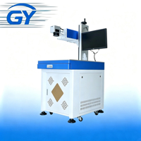 Marqueur laser UV de bureau 355 nm 3W/5W JPT à refroidissement par air, graveur avec contrôle EZCAD pour verre, cristal, PCB, plastique, compatible OEM DXF/AI/DWG/DST