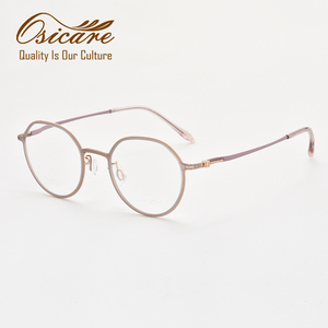 Damen-Brillen Luxuriöse Retro-Brillen Hochwertige Luxus-Brillengestelle Maßgefertigte Brillen für Frauen IP-Titan Optische Fassungen - Product Image 2