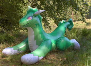 Dragon géant gonflable Ride On Animals Costume pour adulte Piscine Flotteur Dragon Pvc Publicité Jouet Fête Vacances Diy Décorations - Product Image 5