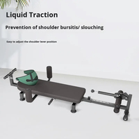 Lit de traction corporelle complet XLAN, lit de traction lombaire portable pour la maison, lit de massage pour étirement cervical et lombaire