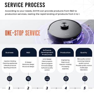 Robot aspirador con navegación láser LDS y función de comunicación por voz para personas con un sentido del olor sensible - Product Image 5