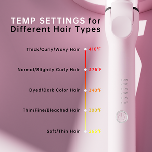 <span class=keywords><strong>Rizador</strong></span> de <span class=keywords><strong>Pelo</strong></span> con Tecnología ION y Control Inteligente de Calor, Pantalla LCD, Herramientas para un Peinado Saludable, Regalo para Mujeres, Compra al por Mayor - Product Image 4