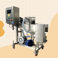 Machine à galettes de burger en acier inoxydable certifiée CE pour usage commercial LJJ200