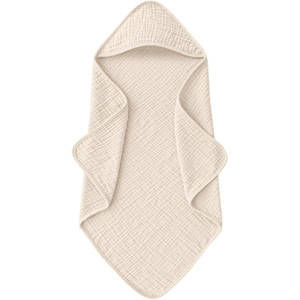 Serviette <span class=keywords><strong>de</strong></span> <span class=keywords><strong>bain</strong></span> pour bébé en gaze à 4 couches, en coton absorbant, couverture à capuche, couverture enveloppante pour nourrissons - Product Image 5