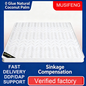 Colchón Plegable de Látex y Fibra de Coco, <span class=keywords><strong>Cama</strong></span> Portátil para Suelo, Transpirable, Impermeable, Ecológico, Antiácaros, para Hospital y Dormitorio - Product Image 3