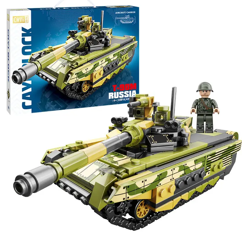 2023 Nieuwkomers Ww2 Rusland Militaire Serie Modelbouwstenen Speelgoed