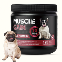 Friandises à Mâcher Personnalisées pour le Développement Musculaire des Chiens – Soutien pour Tous les Chiens, Améliore le Développement Musculaire, Optimise la Composition Corporelle, Constructeur Musculaire