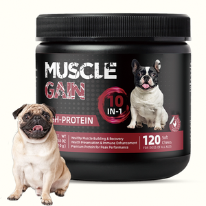 Golosinas Masticables Suaves para Ganancia Muscular, Personalizadas al por Mayor, para Todos los Perros, Favorecen el Desarrollo Muscular, Mejoran la Composición Corporal, Constructor Muscular - Product Image 1