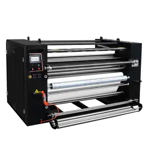 800 Dia Multi-Function Roll To Roll Calendar Sublimation Fabric Logo Sticker Printing Roller Heat Transfer Vinyl Press Machine