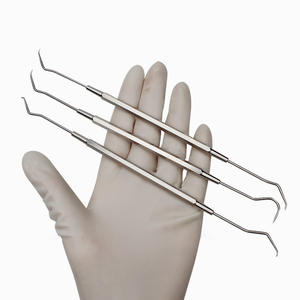 Sonde dentaire Xinhua en acier inoxydable à double tête, outil d'examen buccal pour le nettoyage et les soins dentaires - Product Image 1