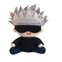 Nouvelle poupée en peluche personnalisée de 20 cm, figurine d'anime Satoru Gojo Kugisaki Nobara, jouet en peluche, jouet en peluche pour enfants