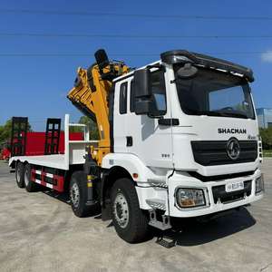 Camión JAC de 3 ejes con grúa articulada de 12 toneladas, tractor y solución de elevación - Product Image 3