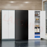 Mobilier de bureau de haute qualité en acier 2 portes battantes armoire de rangement classeur en métal armoire de bureau avec 4 étagères réglables