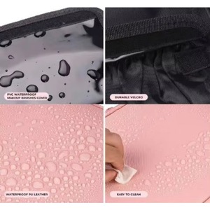 Étui à cosmétiques avec miroir LED, grande capacité, sac de voyage portable, boîte à maquillage de bureau, échantillon gratuit - Product Image 3