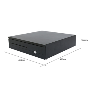 Cajón de Dinero Económico para Caja Registradora, Cajón Metálico para Efectivo, Caja para Sistema POS, <span class=keywords><strong>Supermercado</strong></span> - Product Image 2