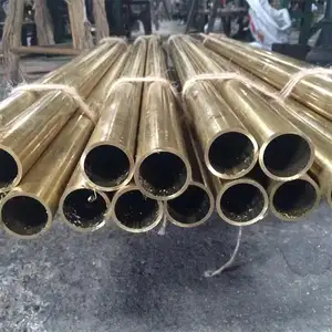 High Quality Copper Coil Pipes 1/4" Copper Tube For Air Conditioning C2680 Brass Pipe 8mm Brass Tube