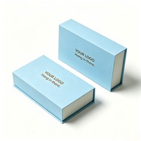 Boîte d'emballage magnétique rigide personnalisée, boîte pliable empilable pour vêtements, cadeaux, design à rabat de haute qualité avec logo en feuille d'or