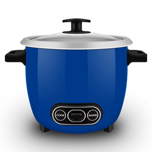Mini-cuiseur à riz portable en acier inoxydable 2L, idéal pour la vente en gros en usine, avec tasse graduée et spatule, pour usage domestique (OEM) - Product Image 2