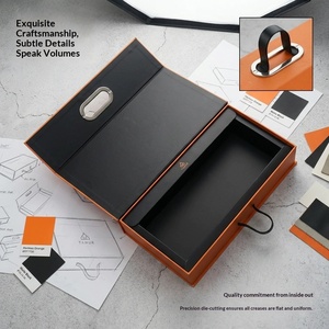 Custom Premium Book-Style <b>Gift</b> <b>Boxes</b> with Lid and Base Tray for Branded Souvenirs - Product Image 5