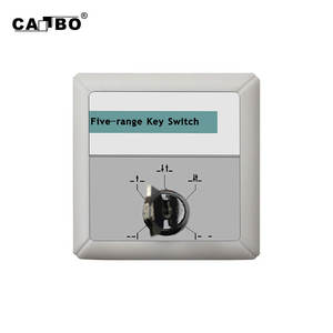 CANBO M-232 Interrupteur rotatif à clé automatique à cinq positions de conception moderne pour système de contrôle d'accès - Product Image 1