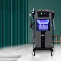 Appareil professionnel d'hydrothérapie faciale, machine à jet d'oxygène Hydra, machine de dermabrasion, équipement de beauté pour le visage, machine faciale pour salon