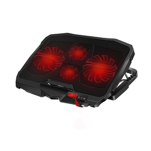 Coolcold — <span class=keywords><strong>refroidisseur</strong></span> en support pour ordinateur <span class=keywords><strong>portable</strong></span>, avec 4 ventilateurs, écran LCD, faible bruit, dissipation de la chaleur, <span class=keywords><strong>refroidisseur</strong></span> - Product Image 1