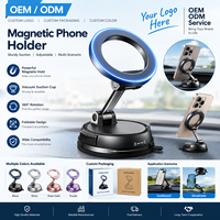 Support magnétique réglable pour téléphone de voiture, ventouse pour tableau de bord et pare-brise, compatible avec tous les smartphones