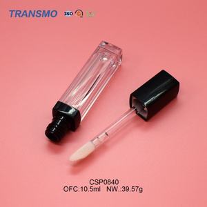 Emballage de gloss à lèvres avec gros pinceau, logo personnalisé, tubes d'huile à lèvres 8,5 ml, tubes de gloss à lèvres vides avec gros pinceau - Product Image 5