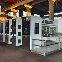 Machine de découpe et d'impression automatique de boîtes en carton ondulé, machine de découpe et d'impression automatique de boîtes en carton ondulé