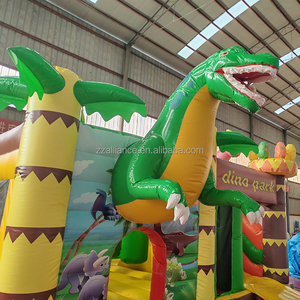 Castillo Hinchable Tobogán Inflable Dinosaurio Brincolín Casa Comercial Alquiler - Product Image 4