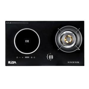 Con Protección contra llamas Estufa de cocina integrada de 2 quemadores Cocina superior de vidrio templado Cocina de gas combinada y estufa eléctrica Cocina de gas - Product Image 2