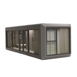 Maison mobile triangulaire en aluminium aéronautique pour l'extérieur, idéale pour café, salon de thé, bureau mobile pour entrepreneurs, ou salon de manucure - Product Image 5