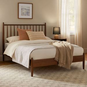 Cama Moderna Francesa de Alta Gama en Madera Sólida, Tamaño King y Queen, Diseño Elegante para Dormitorio - Product Image 2