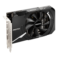 Carte graphique de jeu MS'I GeForce RTX 3050 AERO ITX 8G OC d'occasion avec 8 Go de mémoire GDDR6, prend en charge l'overclocking
