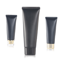 Mode paquet solution Doux Nettoyant Tube En Gros Soins De La Peau Lavage Du Visage Noir Crème Pour Les Mains Tube Du Visage