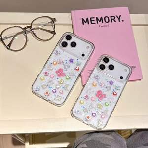 Bellissima <span class=keywords><strong>Cover</strong></span> a farfalla colorata per <span class=keywords><strong>iphone</strong></span> <span class=keywords><strong>11</strong></span> <span class=keywords><strong>Pro</strong></span> 12 13 14 15 16 Love Heart spilla Design Soft TPU <span class=keywords><strong>Cover</strong></span> posteriore - Product Image 5