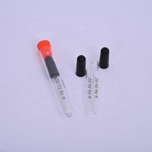 Pipeta cuentagotas de vidrio ocular de aceites esenciales de 1ML con botellas de vidrio con bombilla de succión negra con pipeta para líquido de Arte de medicina - Product Image 2