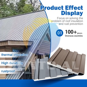 Sunto Tùy Chỉnh Bánh Sandwich Bảng Điều Chỉnh Bức Tường Cách Nhiệt Nhôm Gạch Chống Cháy Trang Trí Kim Loại Lợp Vật Liệu Xây Dựng - Product Image 2