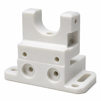 Blocs isolants en PTFE (Téflon) usinés sur mesure par CNC pour équipements de test haute tension avec support DFM