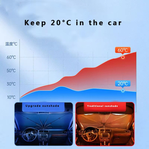 Sunshade Umbrella sunshade Car front windshield sunshade Car sunshade Car with sunshade folding sunscreen sunshade - Product Image 5