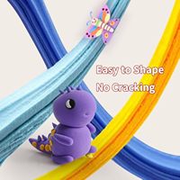 Vente en gros d'argile magique 36 couleurs pour bricolage argile sèche à l'air non toxique avec outils kit de fabrication de slime pour enfants de 5 ans et plus